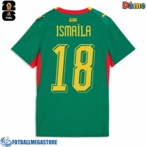 Fotballdrakt Dame Senegal Ismaila Sarr #18 Bortedrakt VM 2026 Kortermet